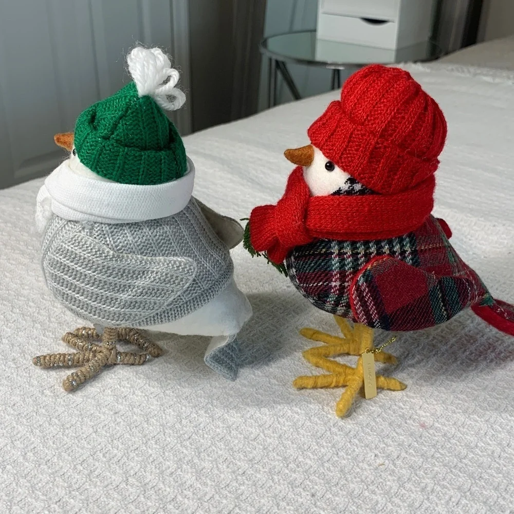 Target Christmas Decor birds Briggs 2017 and Juniper 2018